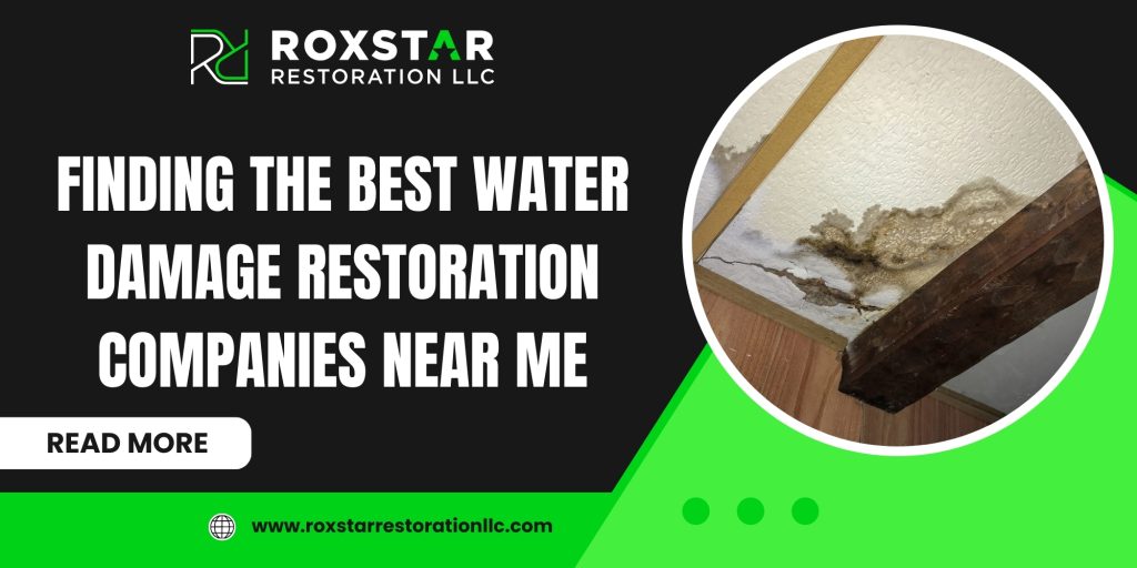 best water damage restoration companies near me