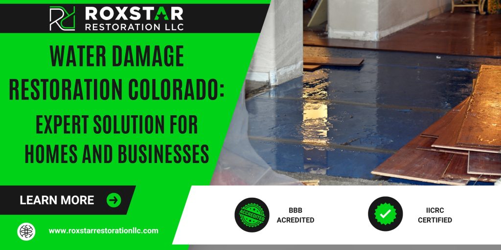 water damage restoration colorado expert solution